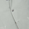 Blazer - Micro Herringbone Cotton & Silk Unfinished Sleeves