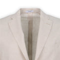 Blazer - Houndstooth Lyocell & Linen Unfinished Sleeves