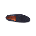 Penny Loafers - Hand-Aged Suede & Leather Soles + Apron
