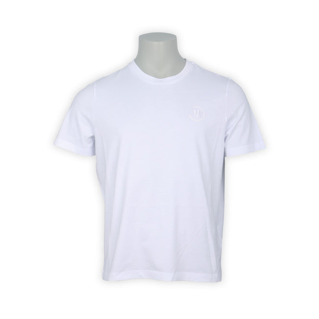 T-Shirt "Moncler Luxury Outdoor Wear" Plain Colour Crew Neck Cotton