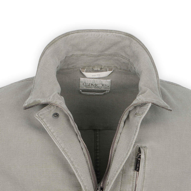 Field Jacket - Oxford Washed Cotton & Lyocell Stretch 
