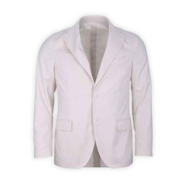 Two Piece Suit - Herringbone Cotton & Linen 