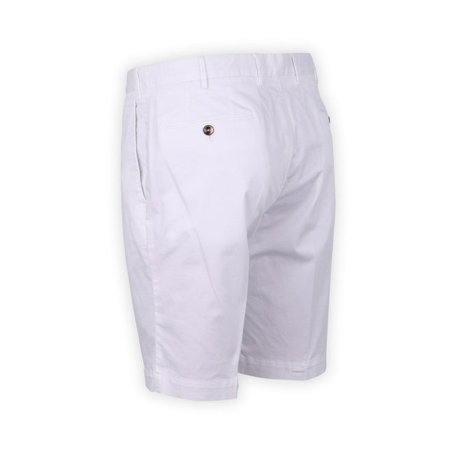 Bermuda Shorts - Cotton Satin Stretch 
