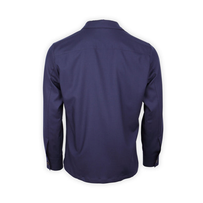 Overshirt - Worsted Cashmere Buttoned 