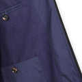 Waistcoat - Polyester Polyurethane & Cashmere Silk Lined + Zipped