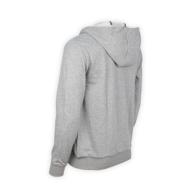 Sweater - MIKE Hoody Cotton & Silk & Polyamide Zipped