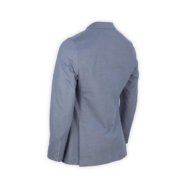 Jacket - Jersey Piqué Cotton Unfinished Sleeves