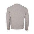 Sweater - Kid Cashmere Herringbone Detail To Crew Neck 