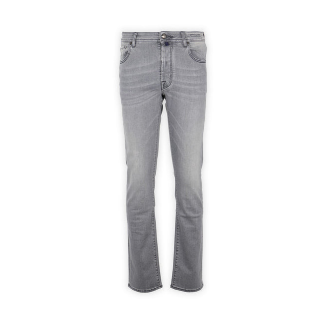 Jeans - BARD Jersey Cotton Stretch Black Patch 
