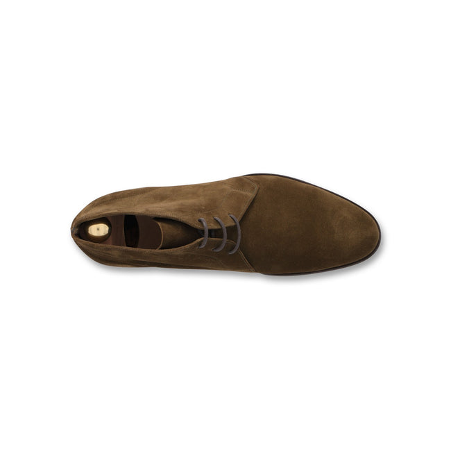 Chukka Boots - SHANKLIN Unlined Suede & Rubber Soles Lace-Ups