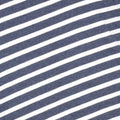 T-Shirt - Striped Cotton Crew Neck Short Sleeves