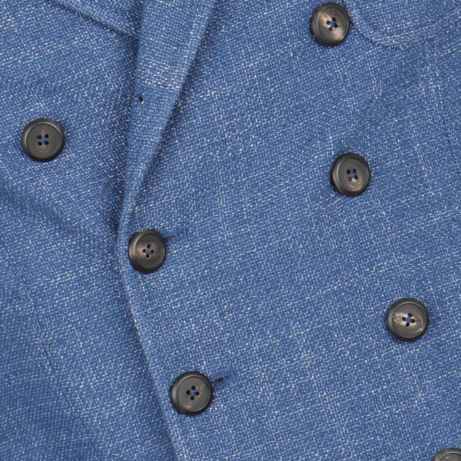 Jacket ZIGGY Plain Colour Flannel 8 Buttons Double Breasted