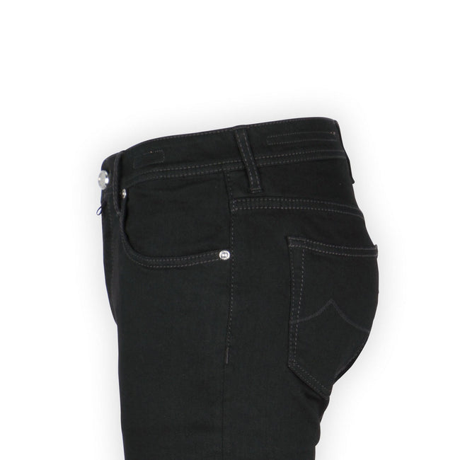 Jeans - BARD Limited Edition X ROLEX Cotton & Modal Stretch Black Patch