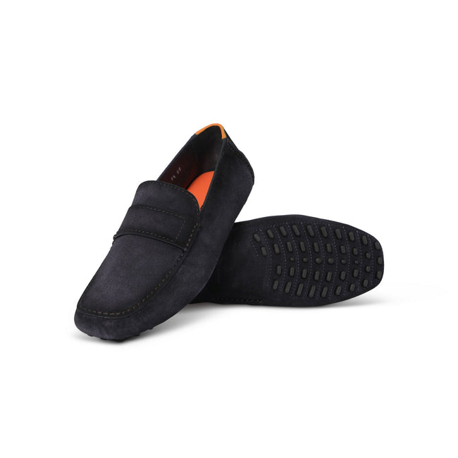 Loafers - Suede & Rubber Grommet Soles + Apron