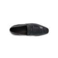 Loafers - JAMES Calf Leather & Leather Soles Apron + Saddle Strap