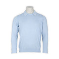 Sweater - Cotton Crew Neck + Shirt Collar 