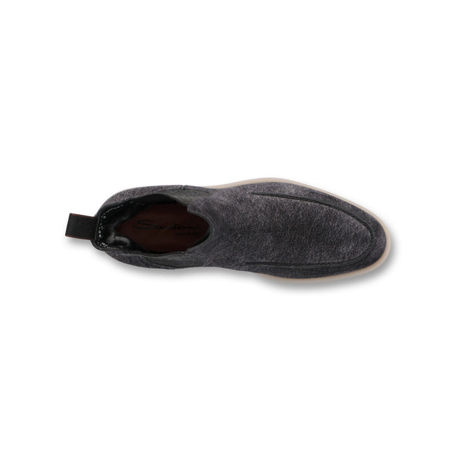 Chelsea Boots - Detroit Gomma Leather & Light Rubber Soles, Fur-Lined + Apron
