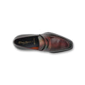 Loafers - Limited Edition Patinated Leather & Double Leather Soles + Apron