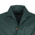 Overshirt - Plain Cashmere Stretch Buttoned 
