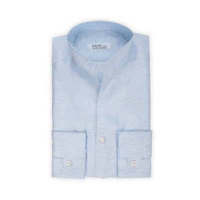Shirt - AMALFI Cotton & Linen Polso B Cuff -10010867
