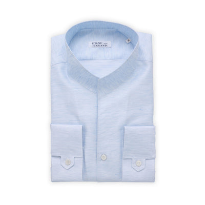 Shirt - AMALFI Cotton & Linen Polso B Cuff -10010867