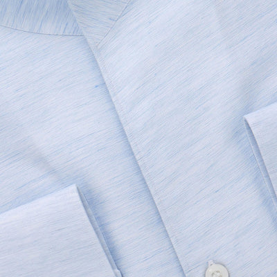 Shirt - AMALFI Cotton & Linen Polso B Cuff -10010867