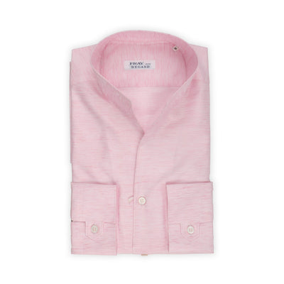 Shirt - AMALFI Cotton & Linen Polso B Cuff -10010867