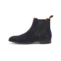 Chelsea Boots - Suede & Rubber Soles With Elasticated Side Inserts