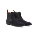 Chelsea Boots - Suede & Rubber Soles With Elasticated Side Inserts