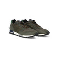 H383 New Running Coloured Suede And Canvas Sneakers