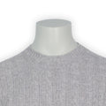 Cable Knit Sweater -  LUIS Cashmere Crew Neck 