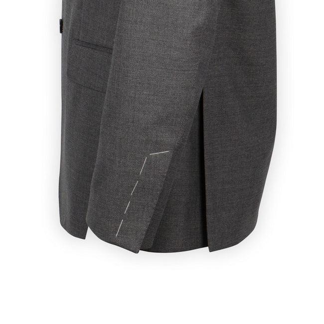 Two Piece Suit - Cool Wool Stretch Unfinished Sleeves