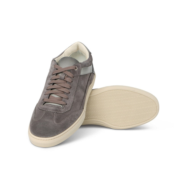 Sneakers - AMG X Santoni Leather, Suede & Rubber Soles Lace-ups