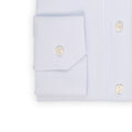 Shirt- Thin Striped Cotton Single Cuff Slim Fit