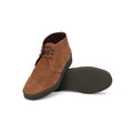 Chukka Boots - JOHN Suede & Rubber Soles Lace-Ups