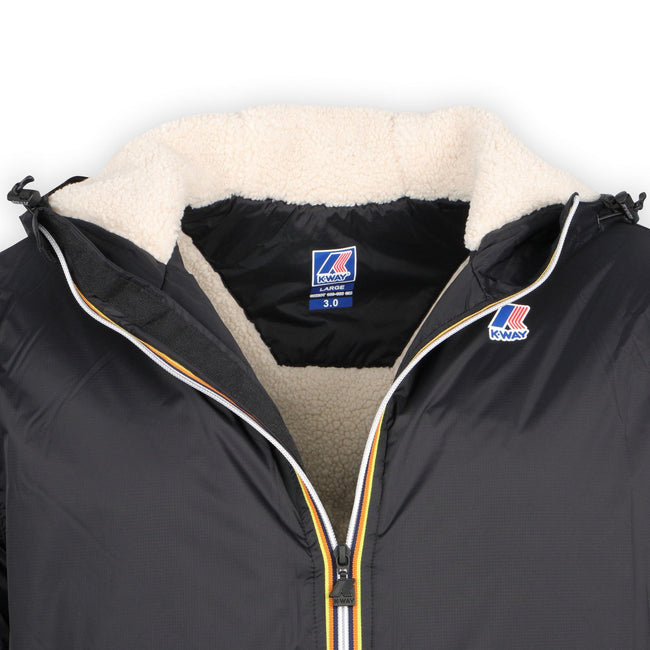 Long Jacket - "Le Vrai Eiffel 3.0" ORSETTO Polyamide Waterproof Fleece-Lined Zipped