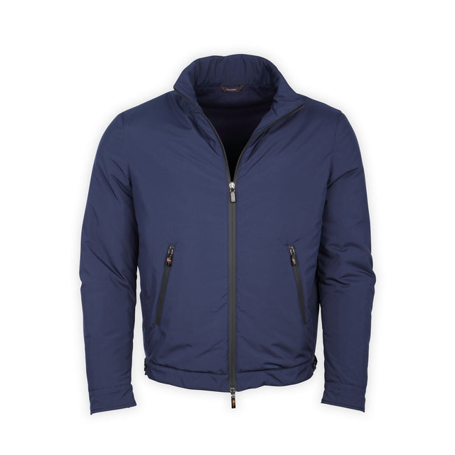 Jacket - Blouson Polyester & Cashmere Lined + Zipped