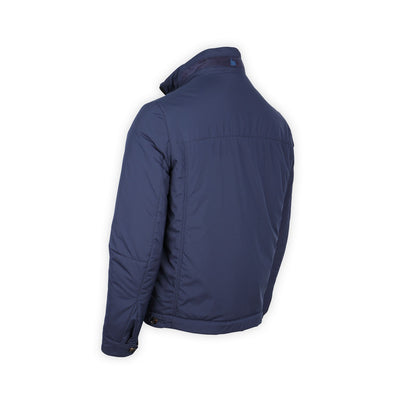Jacket - Blouson Polyester & Cashmere Lined + Zipped
