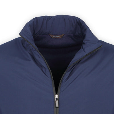 Jacket - Blouson Polyester & Cashmere Lined + Zipped