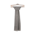 Scarf - Prince-Of-Wales Wool + Small Fringes 