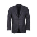 Blazer - Hopsack Cashmere & Silk Unfinished Sleeves