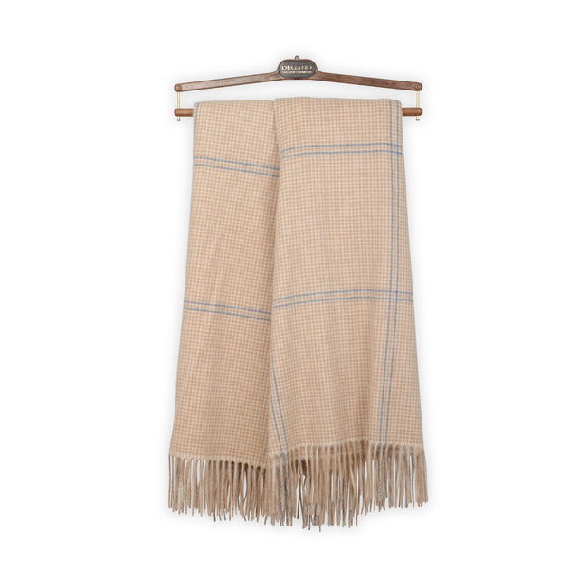 Plaid - Prince-Of-Wales Cashmere Fringes 