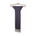 Scarf - Cashmere Double-Sided + Fringes 
