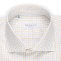 Shirt - Checkered Cotton Single Cuff Regular Fit