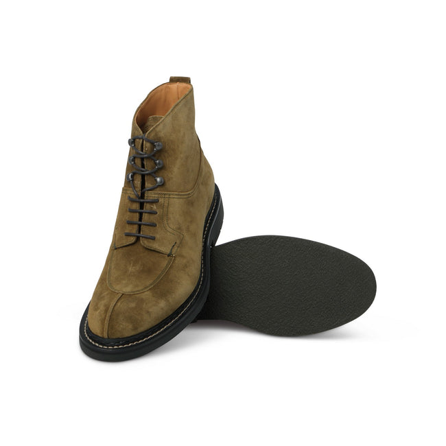 Boots - GINKGO Hydrovelours Hevea & Ravel Rubber Soles Lace-Ups
