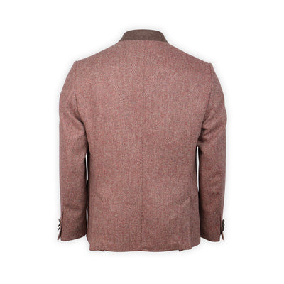 Austrian Jacket - CAJETAN Herringbone New Wool High Collar