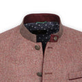 Austrian Jacket - CAJETAN Herringbone New Wool High Collar