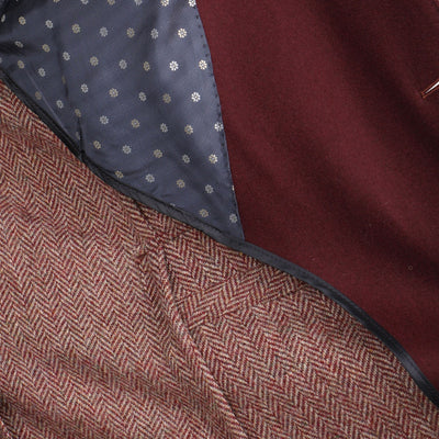 Austrian Jacket - CAJETAN Herringbone New Wool High Collar