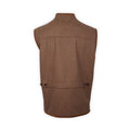 Waistcoat - HECTOR Loden Wool Buttoned Fur-Lined