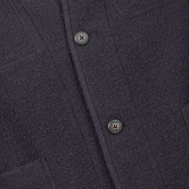 Jacket ZIGGY Plain Colour Flannel 8 Buttons Double Breasted